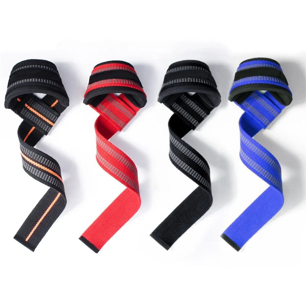1Pair Non-slip Strap Gym Dumbbell Workout Weights Lifting Straps