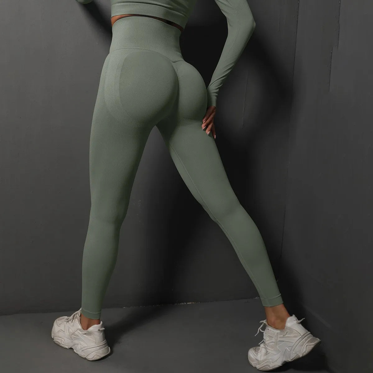 Running Hip Lift Yoga Pants Highly Elastic Gym Leggings