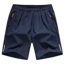 Men Shorts Ice Silk Running Gym Sport Shorts