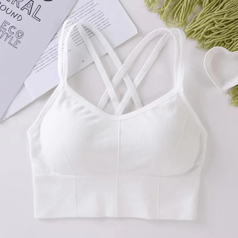 Sexy Tops back cross strap tank