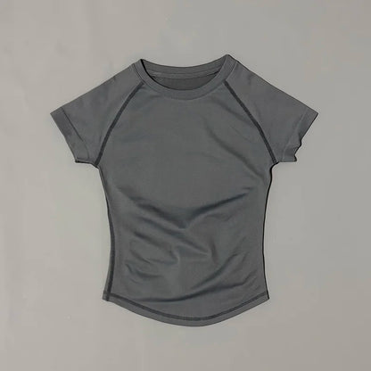 Yoga Leotard Clothing Women Running Sports T Shirt Workout Shirts Fitness Sports Vest