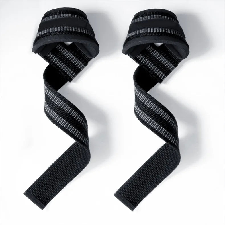 1Pair Non-slip Strap Gym Dumbbell Workout Weights Lifting Straps