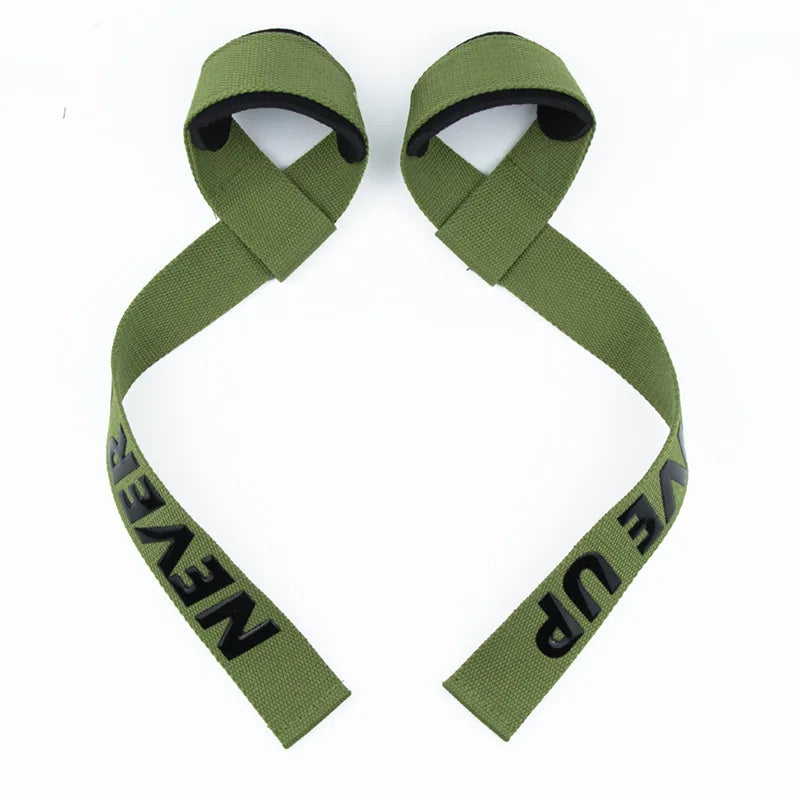 1Pair Non-slip Strap Gym Dumbbell Workout Weights Lifting Straps