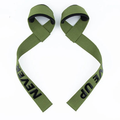 1Pair Non-slip Strap Gym Dumbbell Workout Weights Lifting Straps