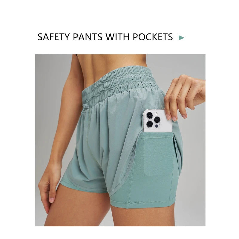 Quick-Dry Breathable Running Yoga Fitness Casual Pants Summer