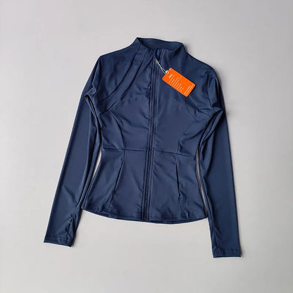 Outdoor Sports Long Sleeved Women Slim Yoga Clothes