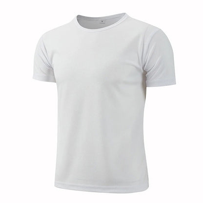 Men Women Quick Dry Short Sleeve Sport T Shirt Gym