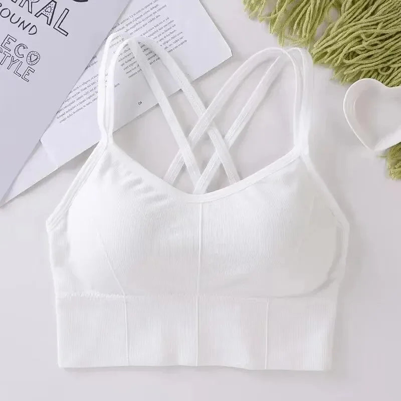 Sexy Tops back cross strap tank