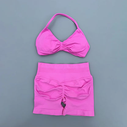 Running Sportswear Woman Seamless Yoga Set