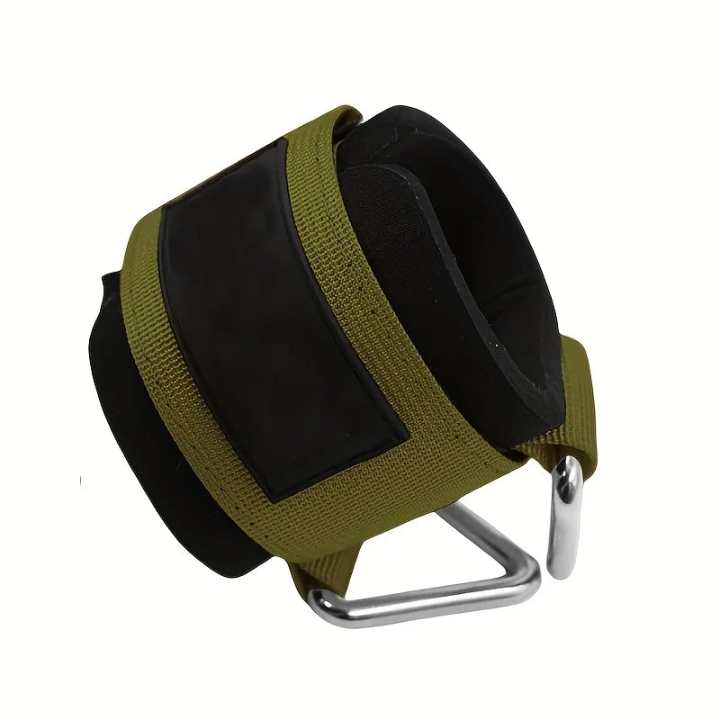 1 Pc Wrist Cuffs for Cable Machine, Adjustable Neoprene Padding, One Size Fit All, Fitness Wrist Straps for Men Women