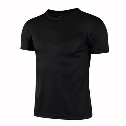 Men Women Quick Dry Short Sleeve Sport T Shirt Gym