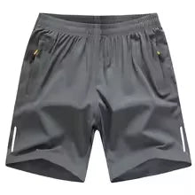Men Shorts Ice Silk Running Gym Sport Shorts