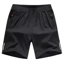 Men Shorts Ice Silk Running Gym Sport Shorts