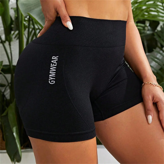 Women High Waist Butt Lift Sports Short Pants