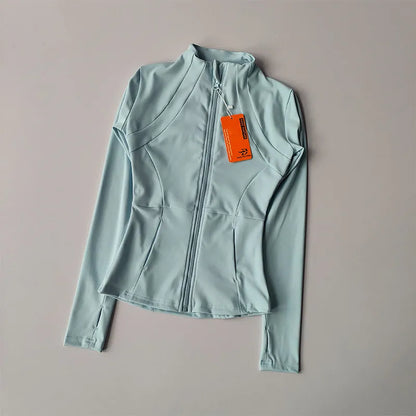 Outdoor Sports Long Sleeved Women Slim Yoga Clothes