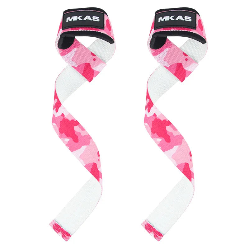 1Pair Non-slip Strap Gym Dumbbell Workout Weights Lifting Straps