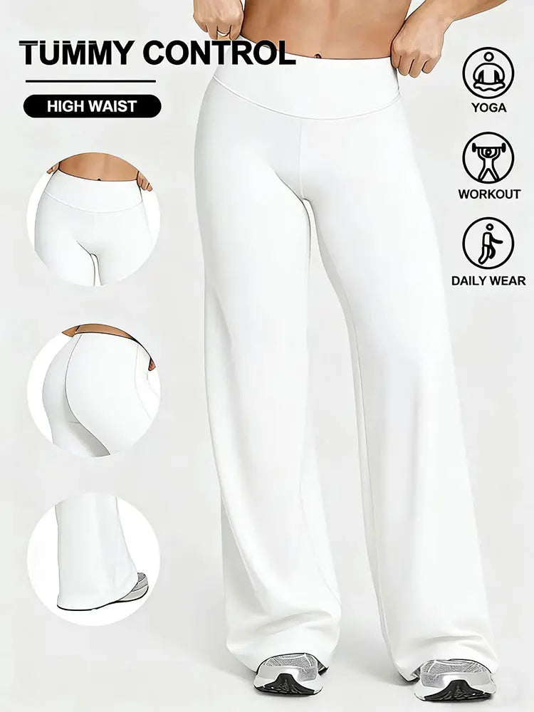 Sports Straight Wide Leg Pants Ultra Soft Butter