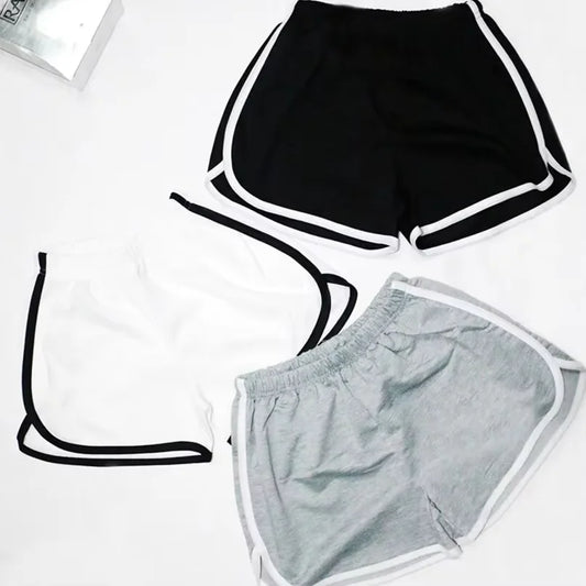 Elastic Shorts for Women, Loose Fitting, Quick Drying, Summer Thin Running, Fitness, Leisure, and Anti External Wear. Instagram