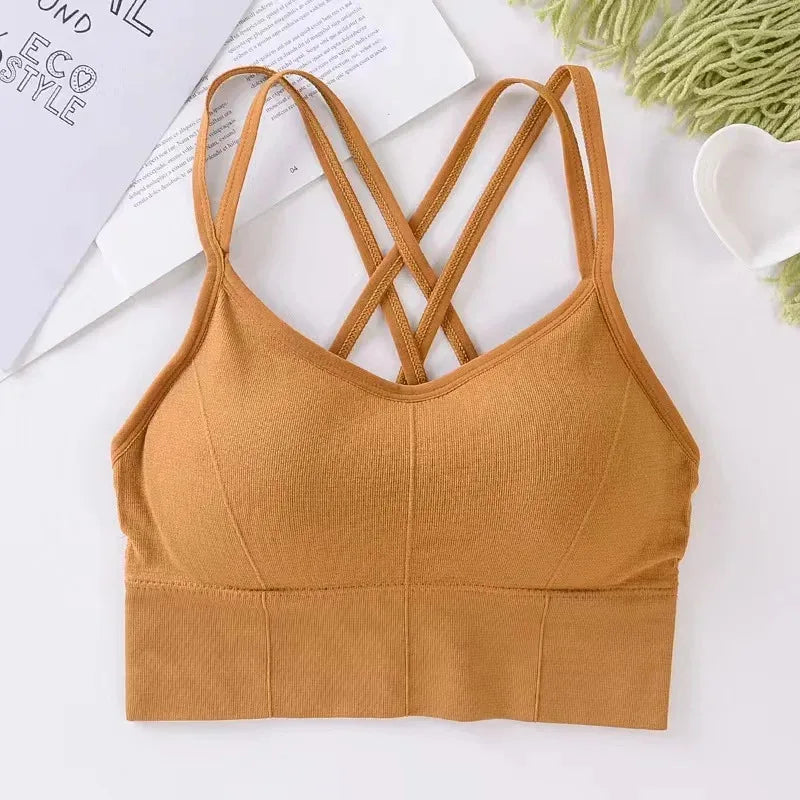 Sexy Tops back cross strap tank