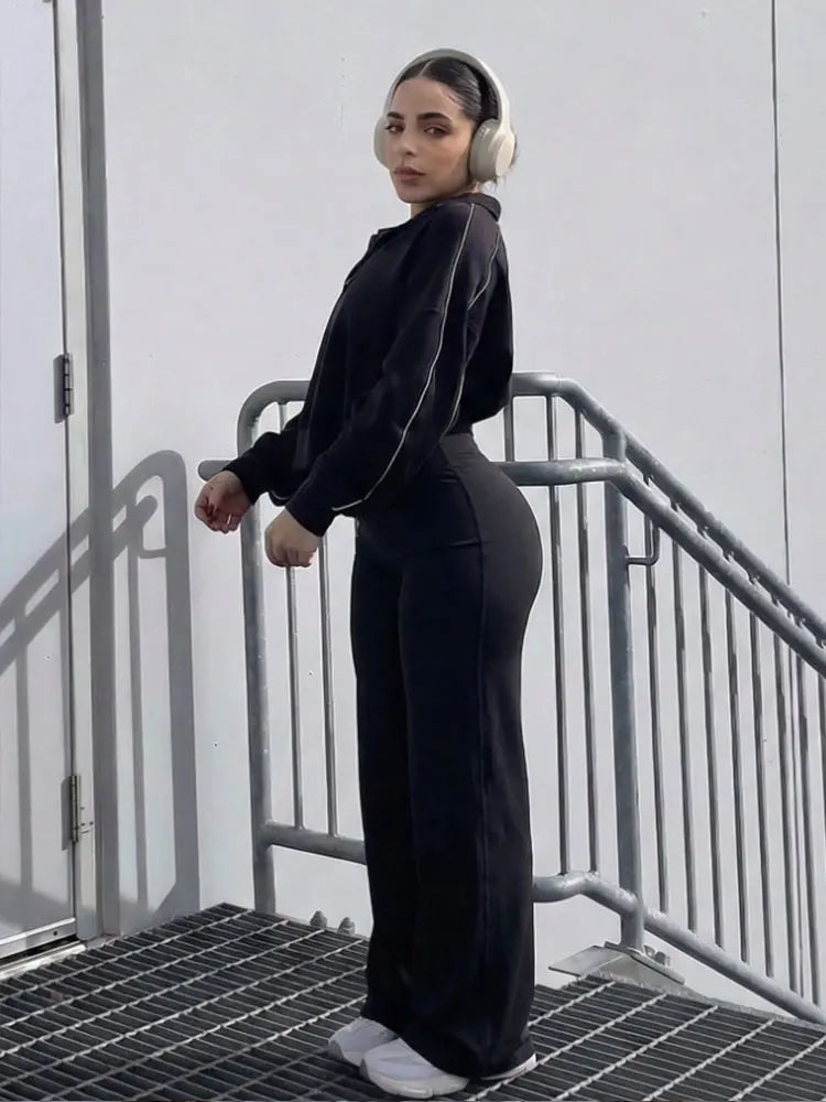 Sports Straight Wide Leg Pants Ultra Soft Butter