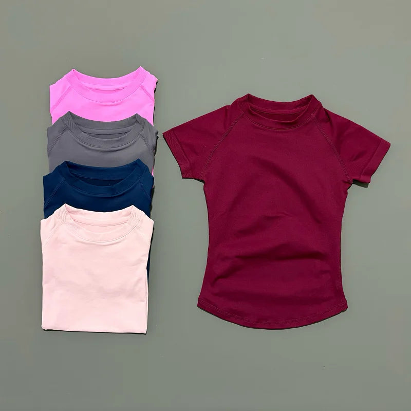 Yoga Leotard Clothing Women Running Sports T Shirt Workout Shirts Fitness Sports Vest