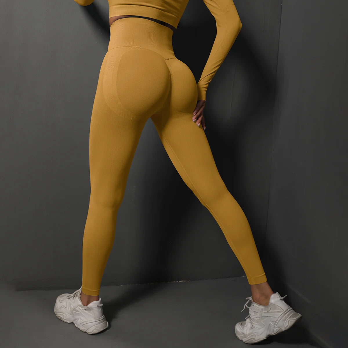 Running Hip Lift Yoga Pants Highly Elastic Gym Leggings
