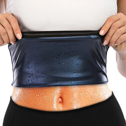 1pcs Waist Trimmer Sauna Sweat Wrap Belt Band for Workout Exercise Bodybuilding Lower Sauna Suit Sweat Belt Belly