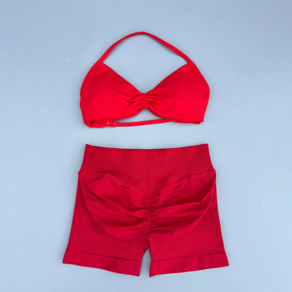Running Sportswear Woman Seamless Yoga Set