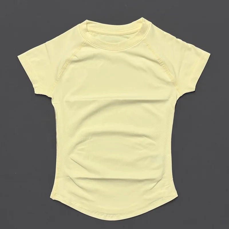 Yoga Leotard Clothing Women Running Sports T Shirt Workout Shirts Fitness Sports Vest