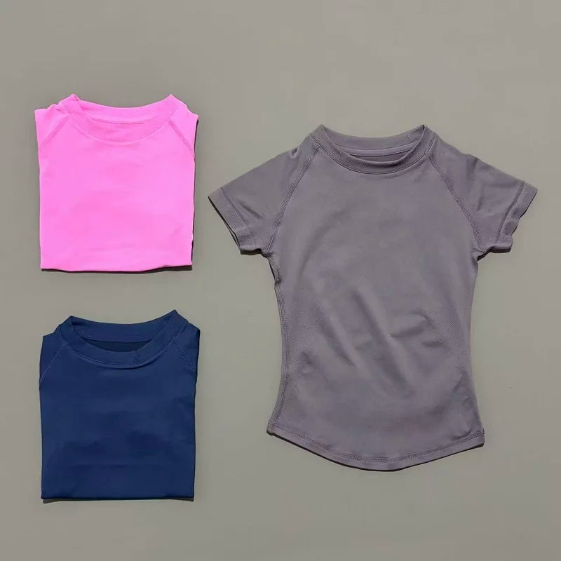 Yoga Leotard Clothing Women Running Sports T Shirt Workout Shirts Fitness Sports Vest