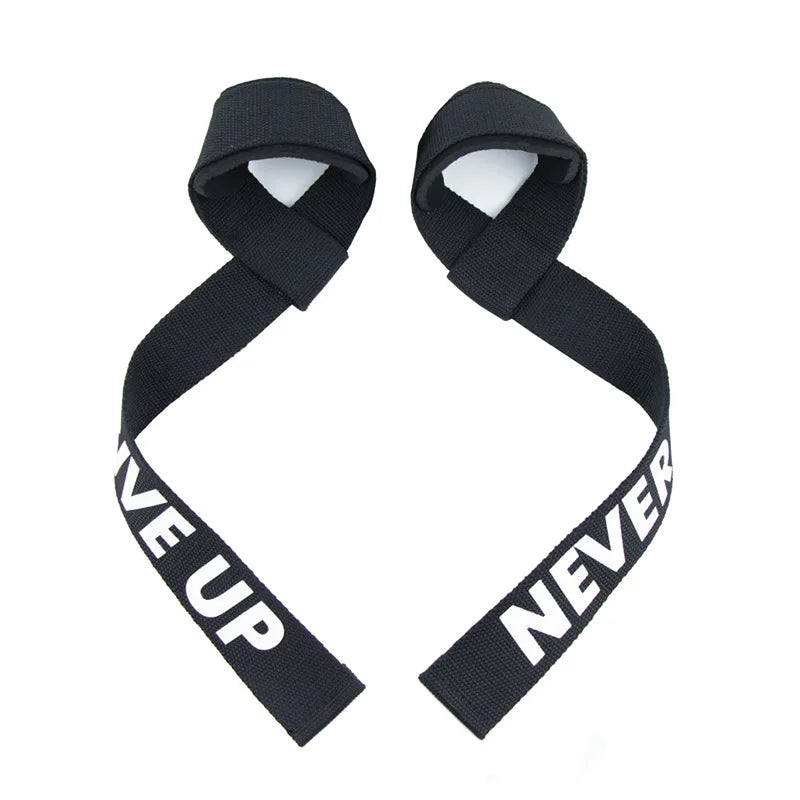1Pair Non-slip Strap Gym Dumbbell Workout Weights Lifting Straps