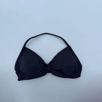 Strappy Bra Gym Top Women High Support Thin Strap Seamless Halter Sports Bras Scrunch Workout Yoga Underwear With Pads