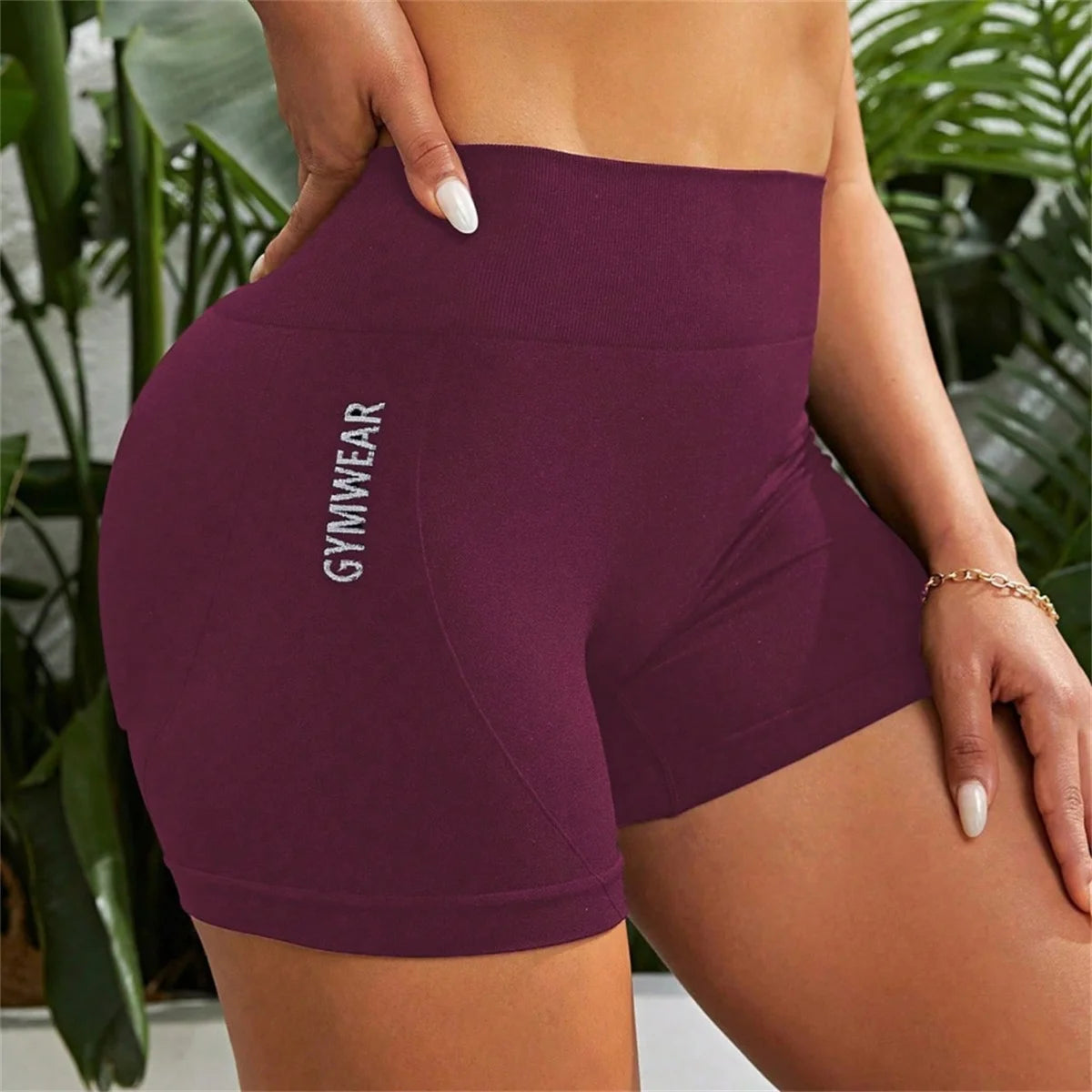 Women High Waist Butt Lift Sports Short Pants