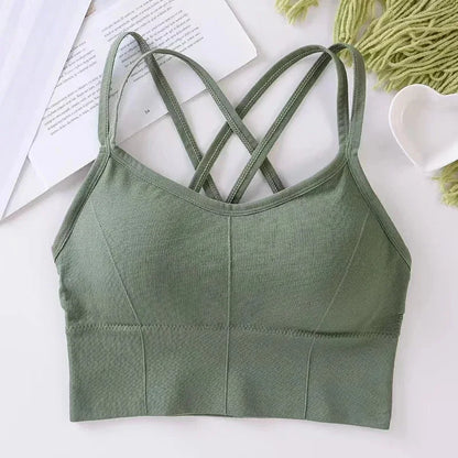 Sexy Tops back cross strap tank