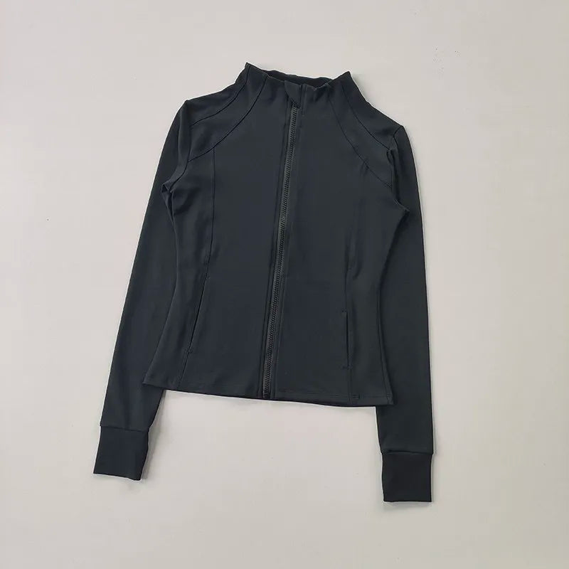 Outdoor Sports Long Sleeved Women Slim Yoga Clothes