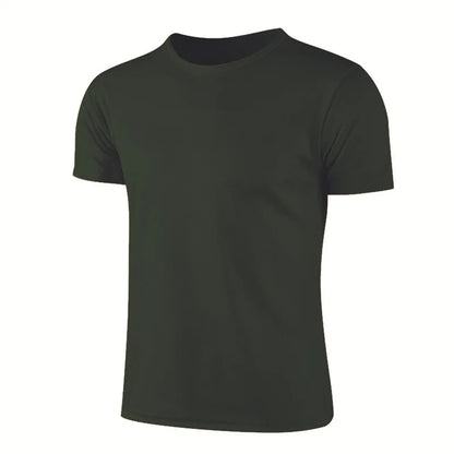 Men Women Quick Dry Short Sleeve Sport T Shirt Gym