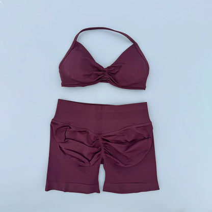Running Sportswear Woman Seamless Yoga Set