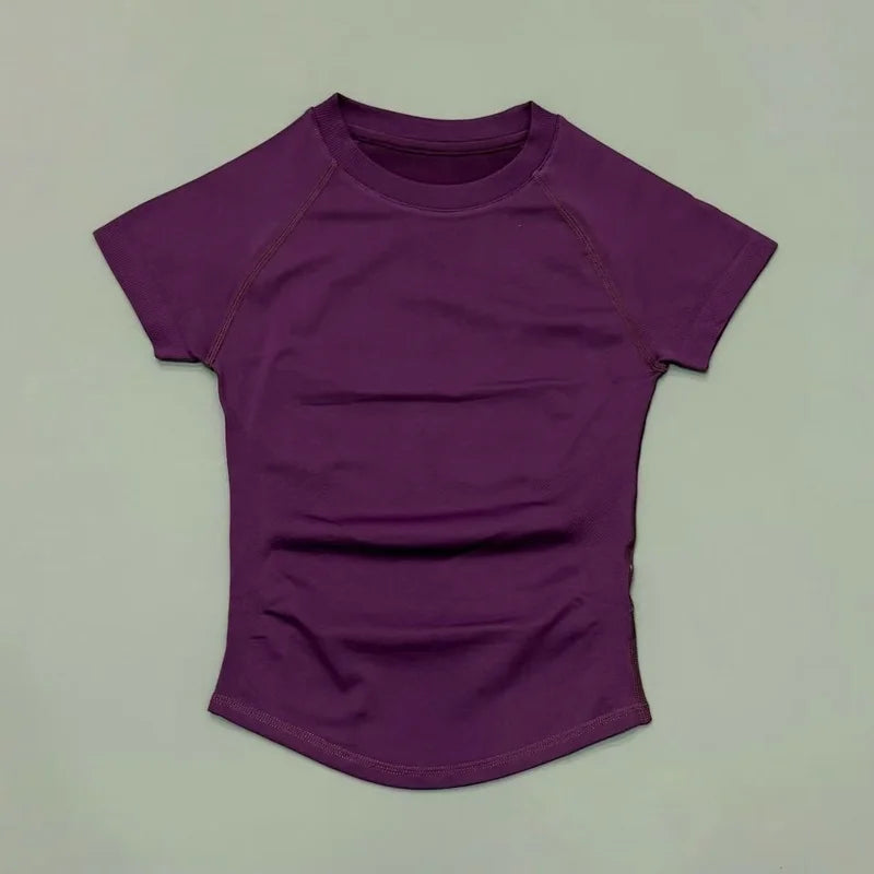 Yoga Leotard Clothing Women Running Sports T Shirt Workout Shirts Fitness Sports Vest